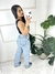 Calça Wide leg jeans - comprar online