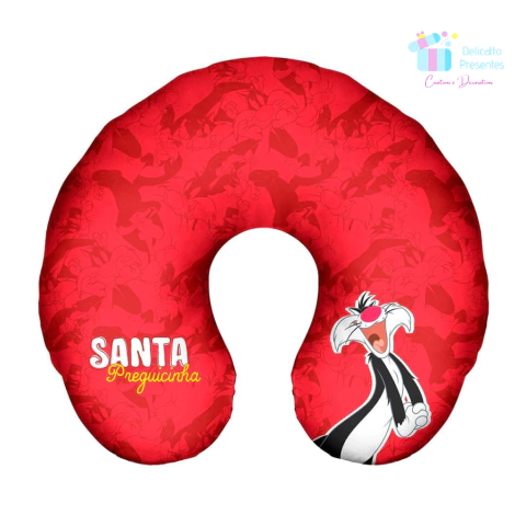 Almofada Viagem Santa Preguicinha - Frajola