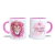 Caneca Leão Rosa - Seja Forte Corajosa na internet