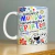 Caneca Autismo Somos Parte Do Mundo - comprar online