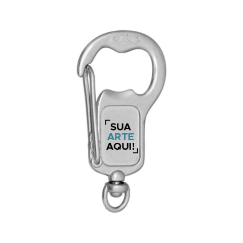 Chaveiro Mosquetão Abridor