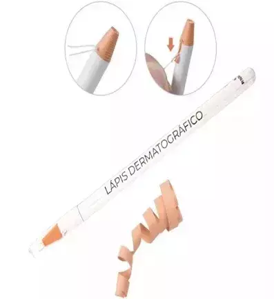 LÁPIS DERMATOGRÁFICO SOBRANCELHAS SOFT BRANCO - 1 UN (0) Cód