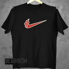 Camiseta Nuvem akatsuki bordado Naruto anime