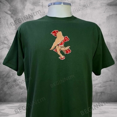 Camiseta mão akatsuki Bordada Akatsuki naruto - BEGINN