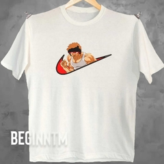 Camiseta Baki hanma bordado anime baki Bordado