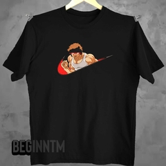 Camiseta Baki hanma bordado anime baki Bordado