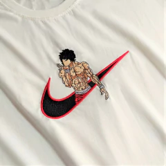 Camiseta Baki bordado anime streetwear unisex - comprar online