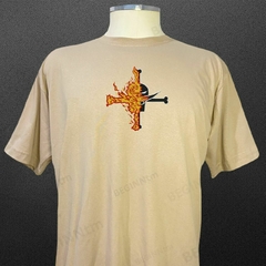 Camiseta Barba Branca Símbolo Anime One Piece Bordada Blusa Unissex Oversized na internet
