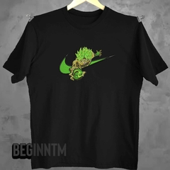 Camiseta Broly legendario bordado Dragon ball anime