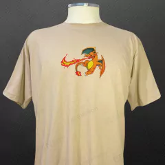 Camiseta charizard evolução Bordado Pokémon na internet