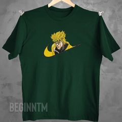 Camiseta jojo bordado Dio brando bordado anime bizarre adventure