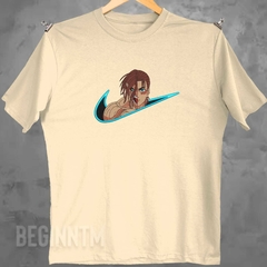 Camiseta Eren Titan bordada Shingeki Unissex