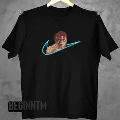 Camiseta Eren Titan bordada Shingeki Unissex