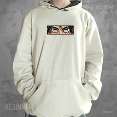 Moletom Eren Yeager Bordado anime Shingeki no Kyojin Attack on Titan