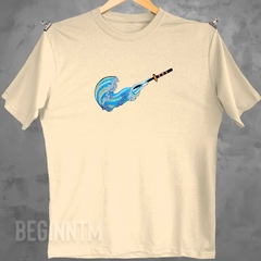 Camiseta Espada Bordada Kimetsu no yaiba Unissex