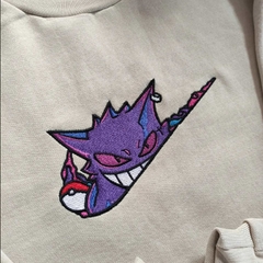 Moletom Gengar Bordado Pokémon Unissex - loja online