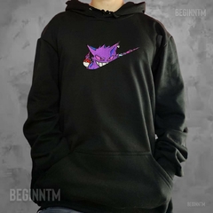 Moletom Gengar Bordado Pokémon Unissex - comprar online