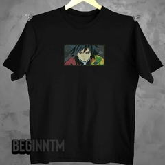 Camiseta Tomioka Bordado anime Demon slayer