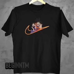 Camiseta Goku e chichi bordado Dragon Ball anime bordado