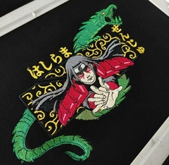 Camiseta Hashirama Senju bordado anime Naruto - comprar online