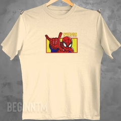 Camiseta Homem Aranha Marvel bordada Unissex