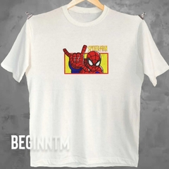 Camiseta Homem Aranha Marvel bordada Unissex