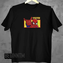 Camiseta Homem Aranha Marvel bordada Unissex