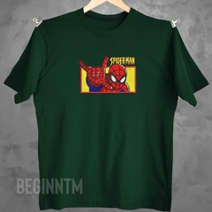 Camiseta Homem Aranha Marvel bordada Unissex