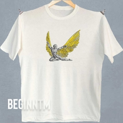 Camiseta Icarus wings bordada Statue icarus