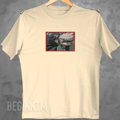 Camiseta Kakashi e Itachi bordada Naruto anime