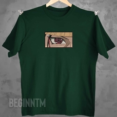 Camiseta Itachi olhos bordada Naruto anime