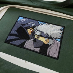 Camiseta Kakashi e Itachi Bordada Naruto anime - comprar online
