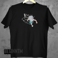 Camiseta killua zoldyck bordado hunter x hunter