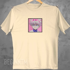 Camiseta Killua zoldyck bordado hunter x hunter na internet