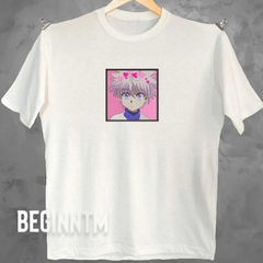 Camiseta Killua zoldyck bordado hunter x hunter - comprar online