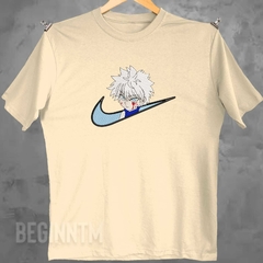 Camiseta killua zoldyck bordado hunter x hunter anime
