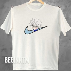 Camiseta killua zoldyck bordado hunter x hunter anime