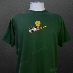 Camiseta kurapika Bordado 100% algodão blusa streetwear hunter x hunter - BEGINN
