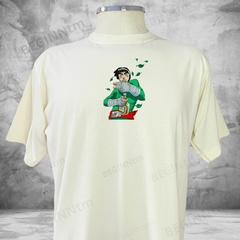 Camiseta Rock Lee Bordada anime Naruto streetwear - loja online