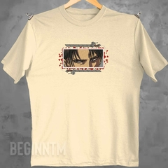 Camiseta Levi Bordado anime Shingeki na internet