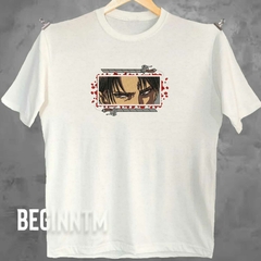 Camiseta Levi Bordado anime Shingeki - comprar online