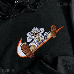 Moletom Luffy gear 5 Bordado anime One piece