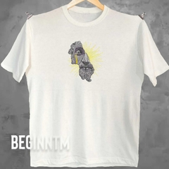Camiseta Marcus aurelius bordada Statue 