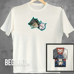 Camiseta Megumi fushiguro Bordado Jujutsu kaisen anime - comprar online