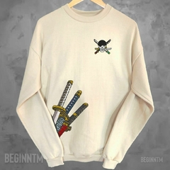 Moletom Zoro Bordada Katana anime one piece - comprar online