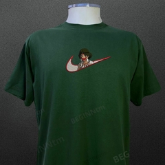 Camiseta mononoke Bordado 100% algodão blusa streetwear princess ghibli - BEGINN