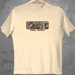 Camiseta Paris France bordada cidades