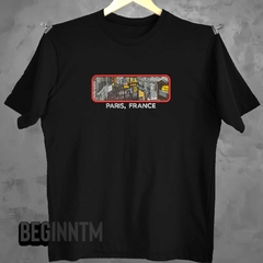 Camiseta Paris France bordada cidades