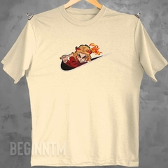Camiseta Rengoku Bordado anime Demon slayer Kimetsu no Yaiba - comprar online