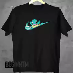 Camiseta Squartle bordada Pokémon Unissex